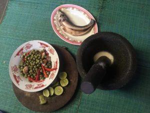 The Khmer food she offers in Banteay Meanchey is as delicious as it looks like.