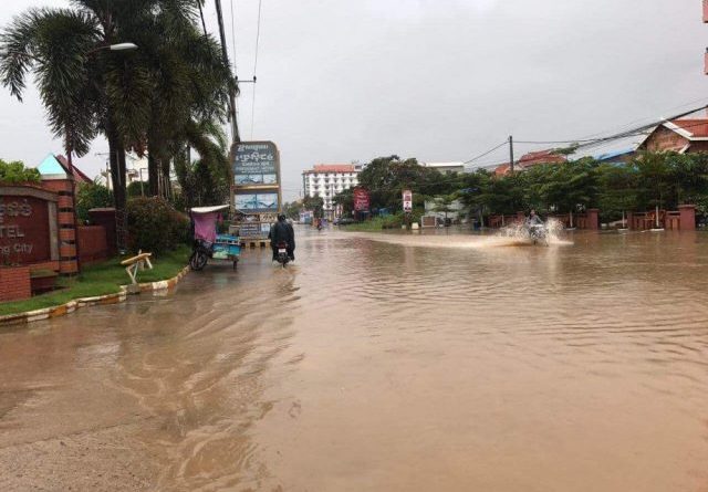 Flood in Battambang Credit: Cambodia English News