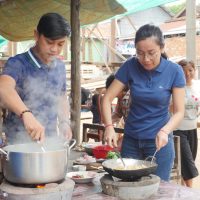 Enjoy cooking with locals