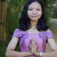 The Khmer greeting