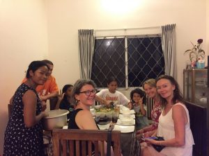 The food adventure with local families