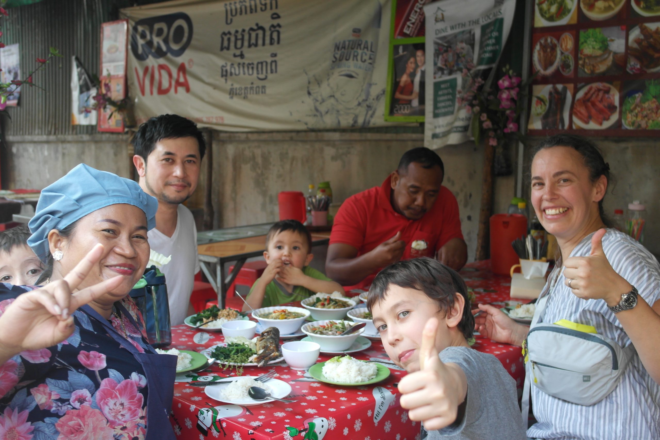 Family restaurant in Siem Reap